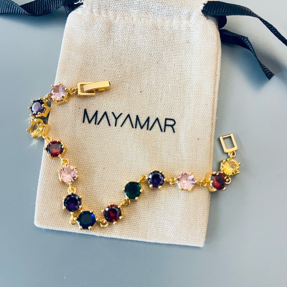 Mayamar Multicolor Gemstone Bracelet